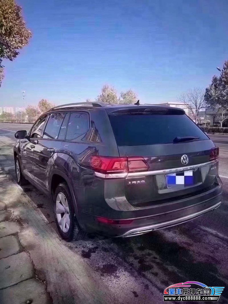 17年大众途昂SUV抵押车出售