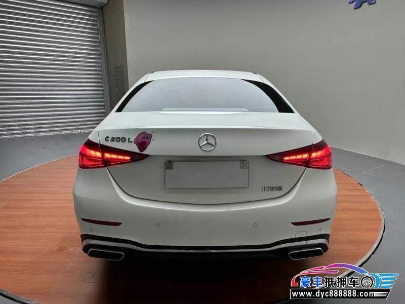22年奔驰C轿车抵押车出售