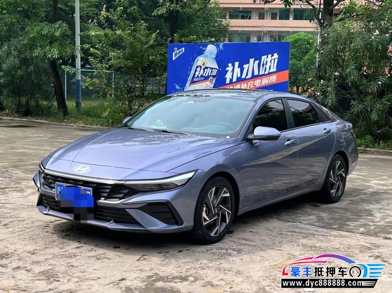 23年现代伊兰特轿车抵押车出售