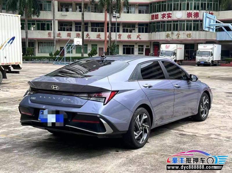 23年现代伊兰特轿车抵押车出售