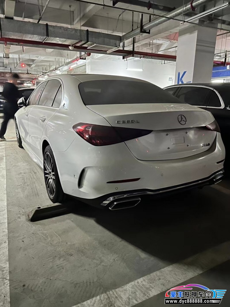 23年奔驰C轿车抵押车出售