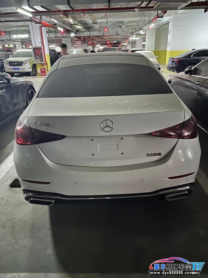 23年奔驰C轿车抵押车出售