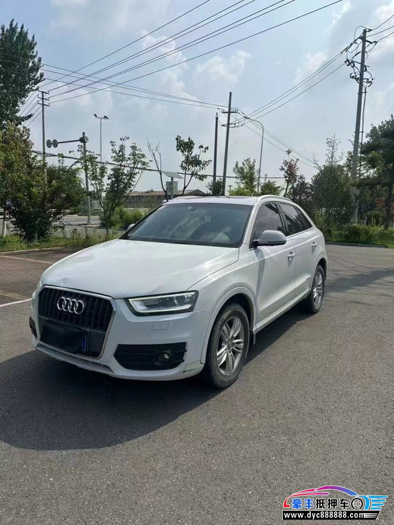 17年奥迪Q3轿车抵押车出售