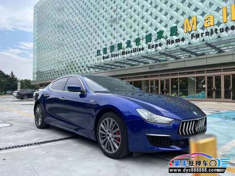 22年玛莎拉蒂Ghibli轿车抵押车出售