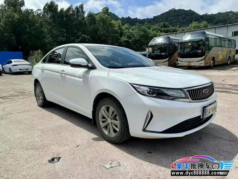 21年吉利帝豪轿车抵押车出售