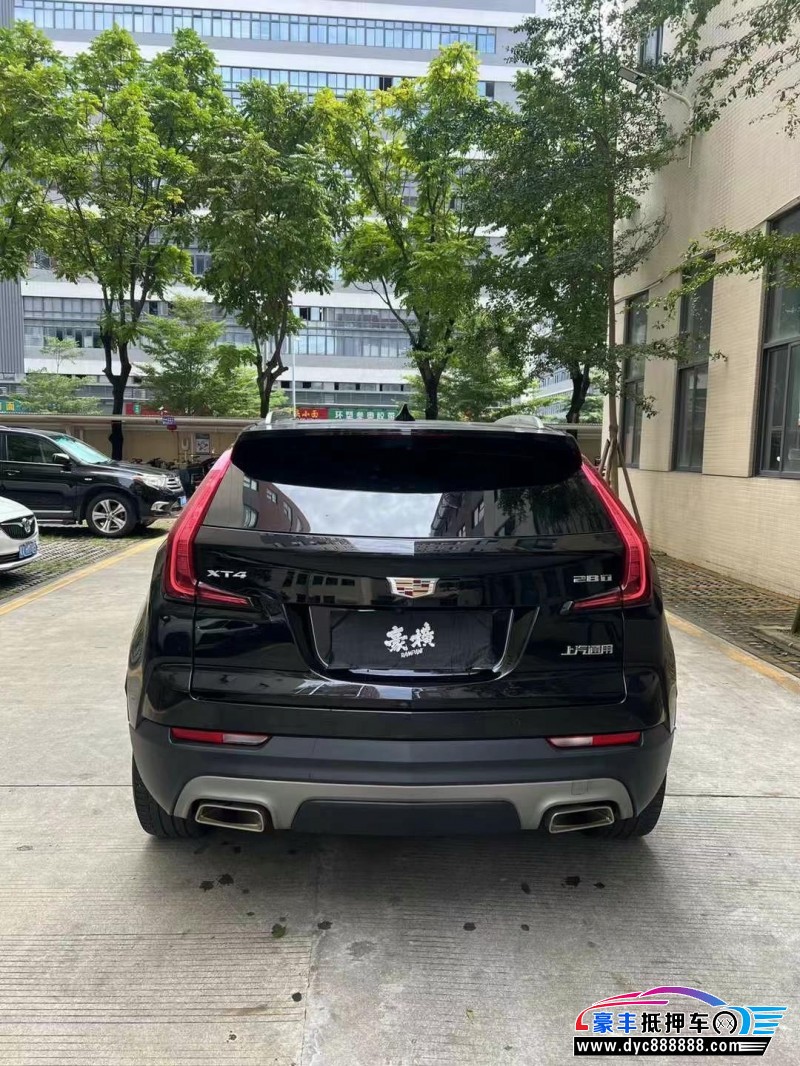 20年凯迪拉克XT4轿车抵押车出售