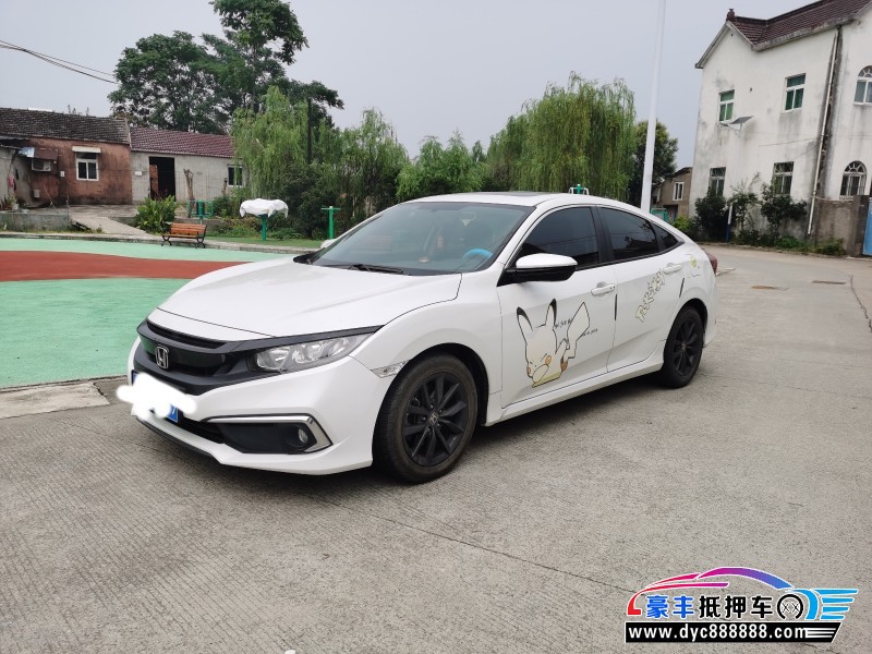 19年本田思域轿车抵押车出售
