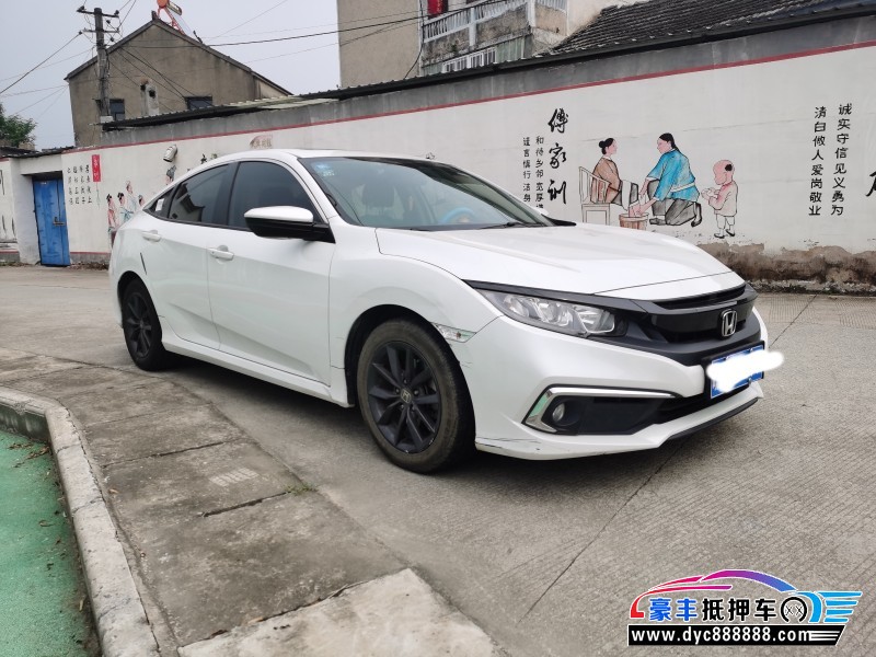 19年本田思域轿车抵押车出售