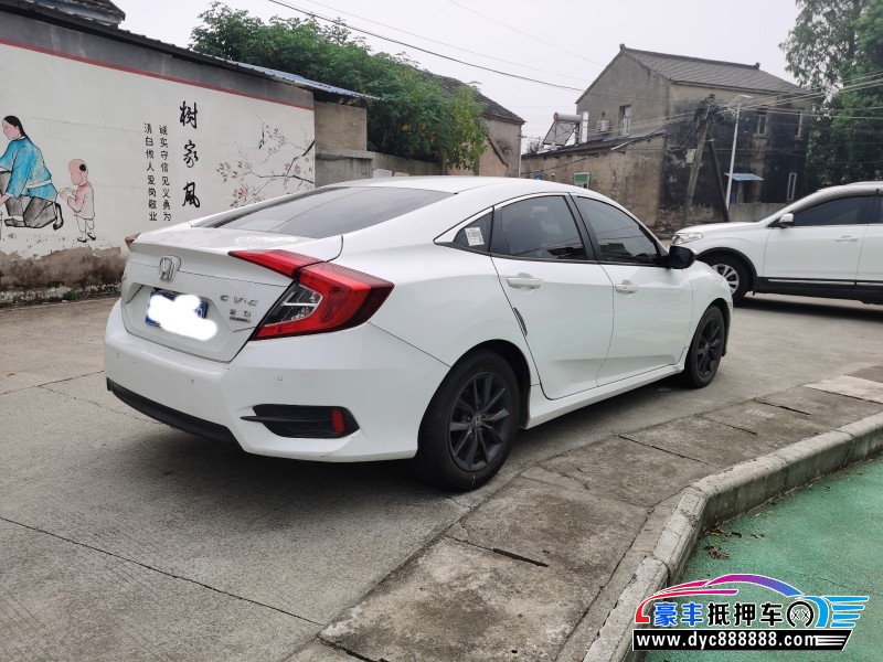 19年本田思域轿车抵押车出售