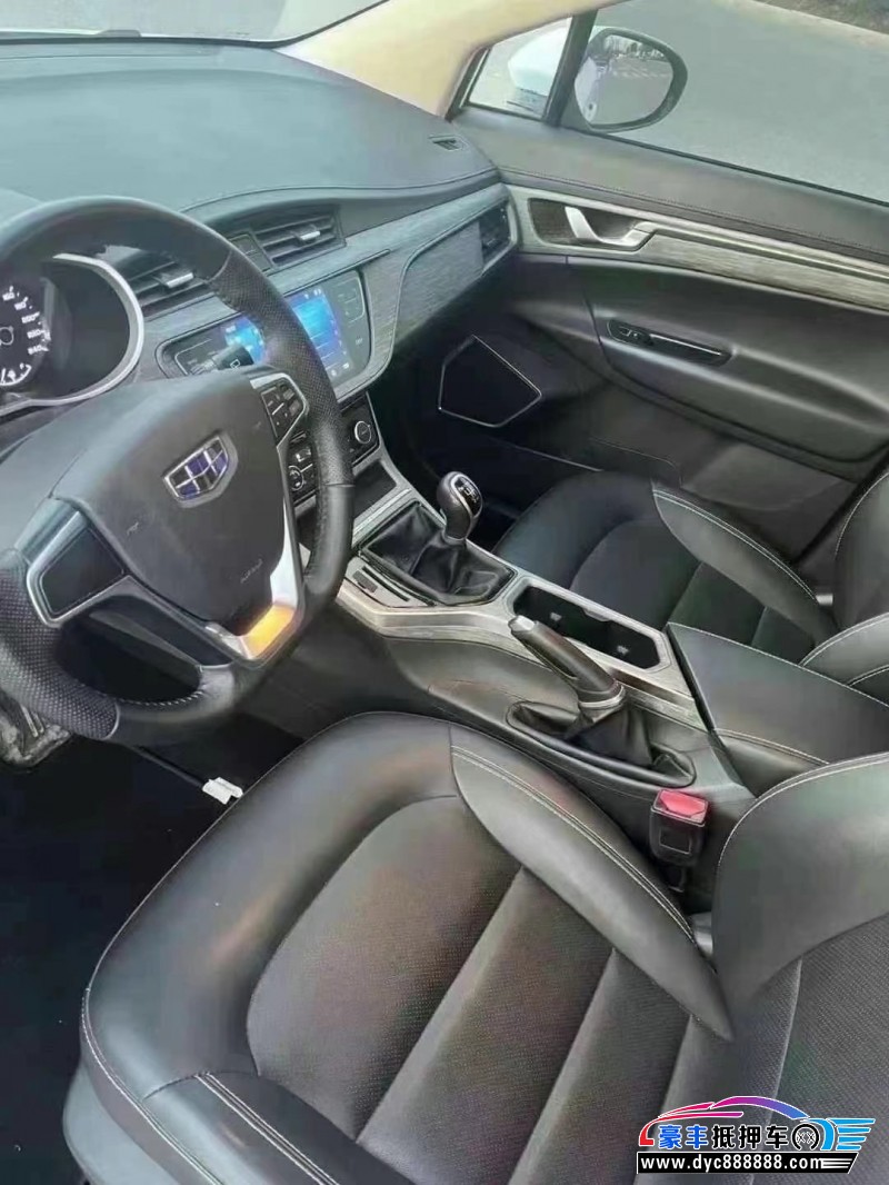 19年吉利帝豪GS轿车抵押车出售