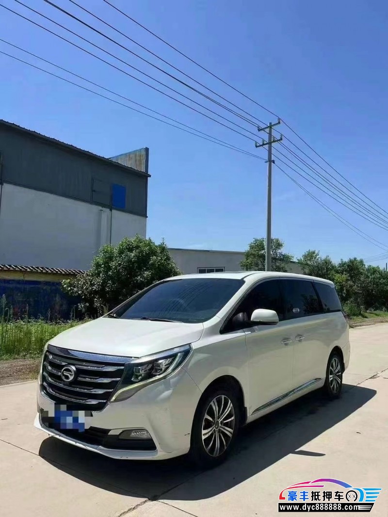 18年传祺GM8轿车抵押车出售