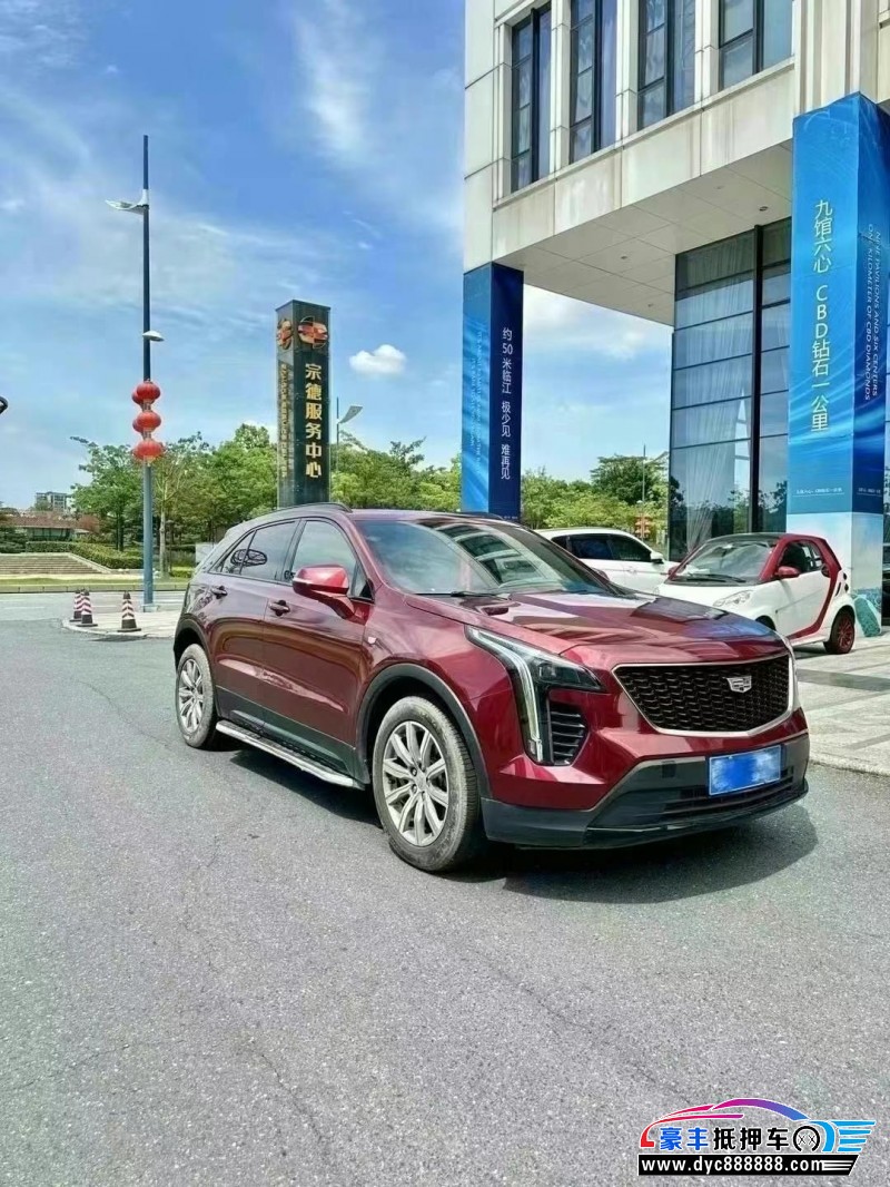 19年凯迪拉克XT4轿车抵押车出售