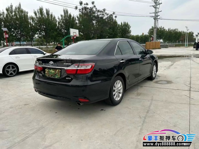 17年丰田凯美瑞轿车抵押车出售