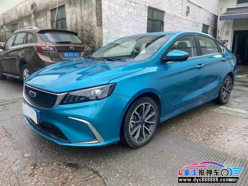 22年吉利缤瑞轿车抵押车出售