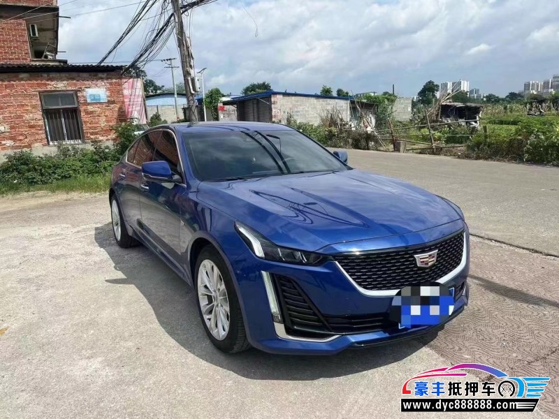 22年凯迪拉克CT5轿车抵押车出售