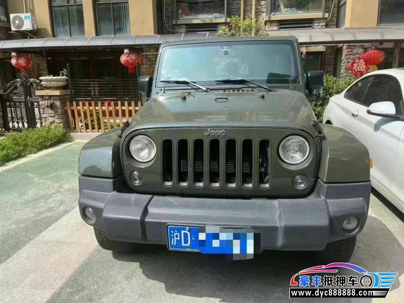 抵押车出售18年Jeep牧马人轿车