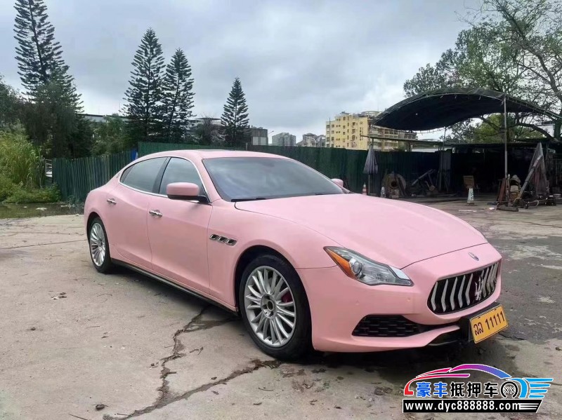 14年玛莎拉蒂总裁轿车抵押车出售