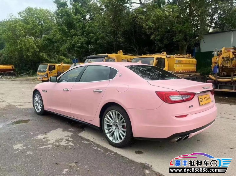 14年玛莎拉蒂总裁轿车抵押车出售