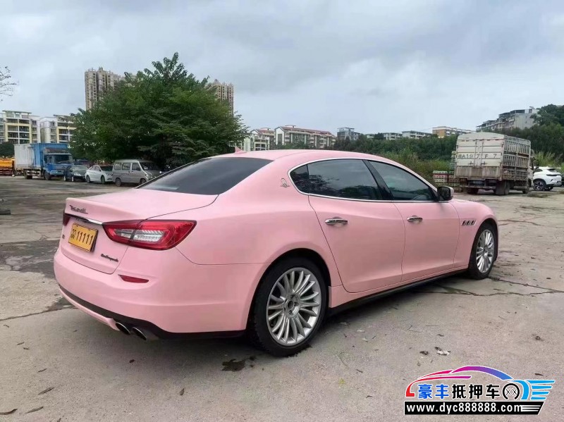 14年玛莎拉蒂总裁轿车抵押车出售