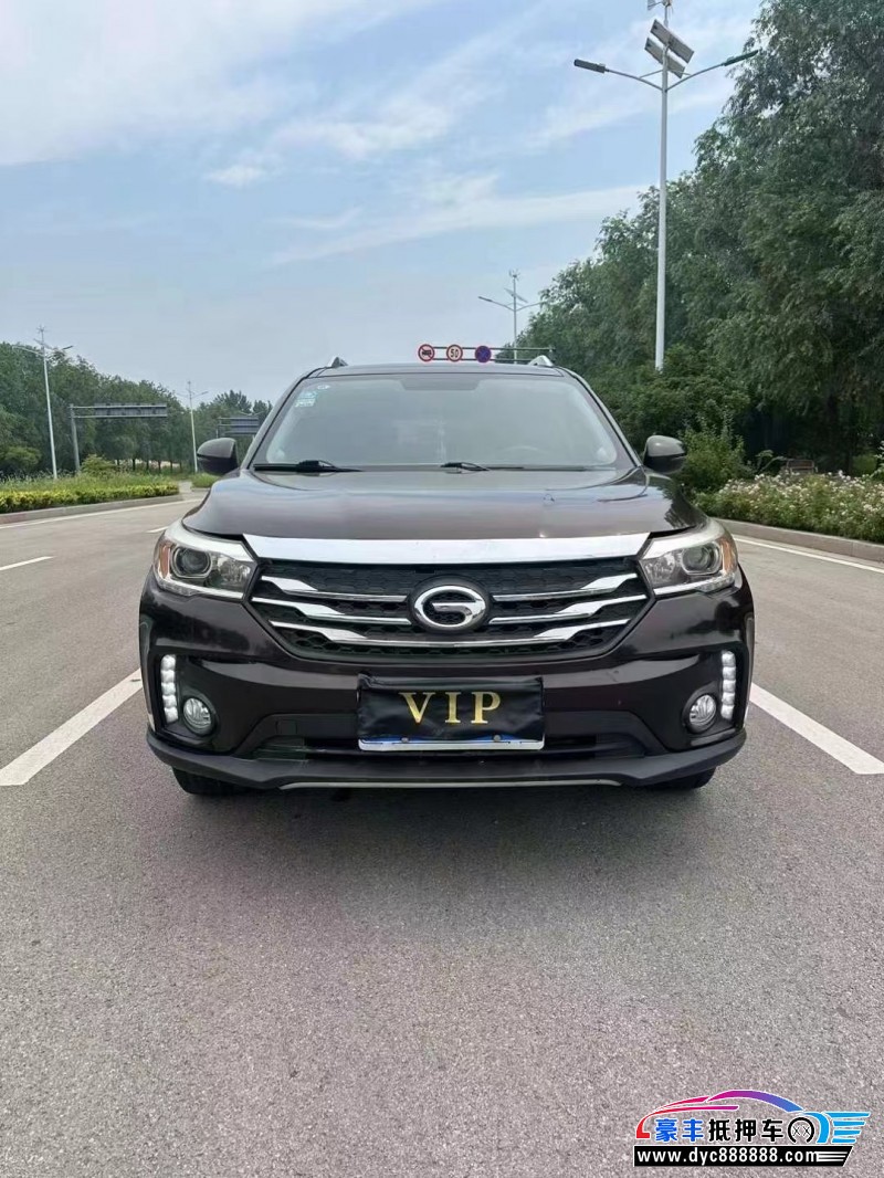 18年传祺GS4轿车抵押车出售