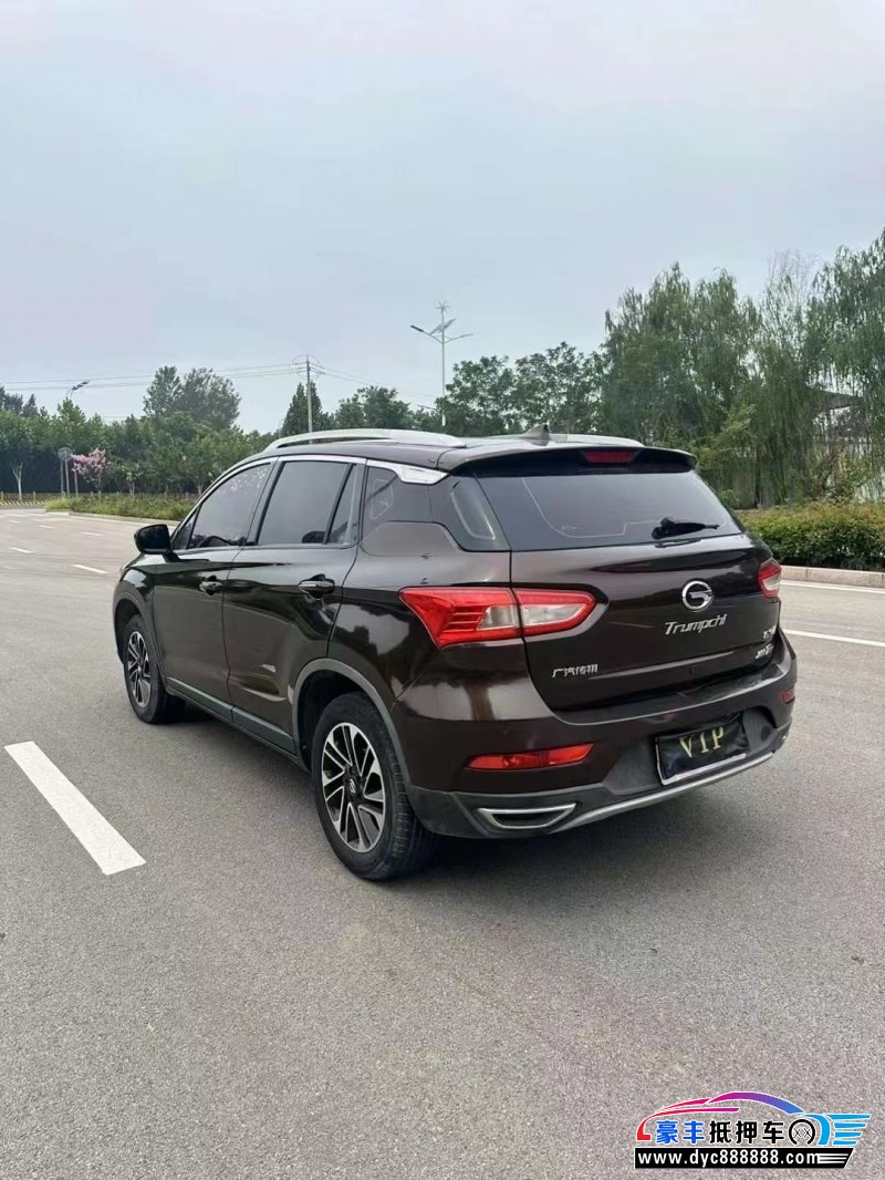 18年传祺GS4轿车抵押车出售