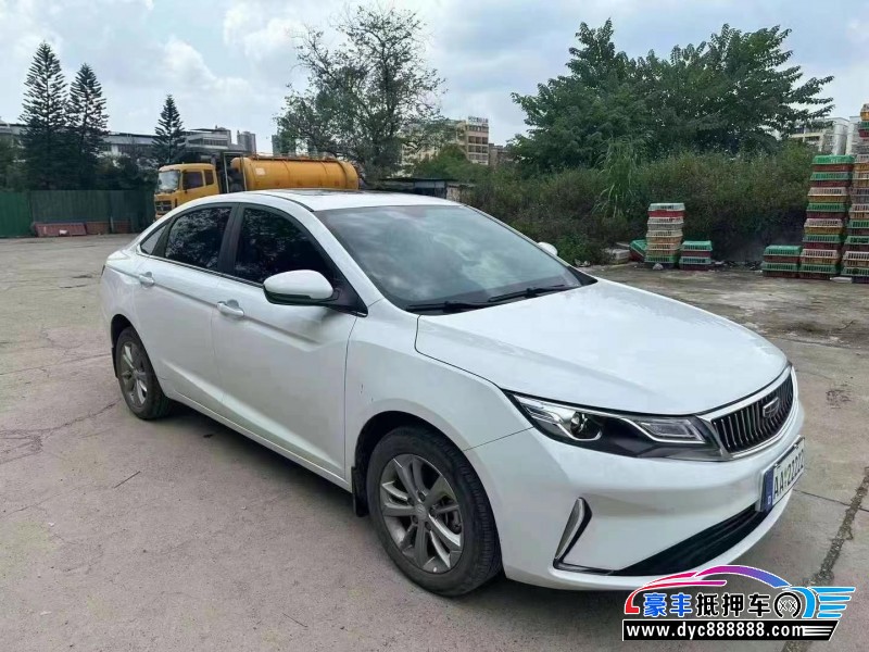 21年吉利帝豪轿车抵押车出售