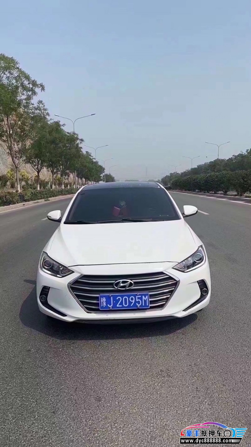 17年现代领动轿车抵押车出售