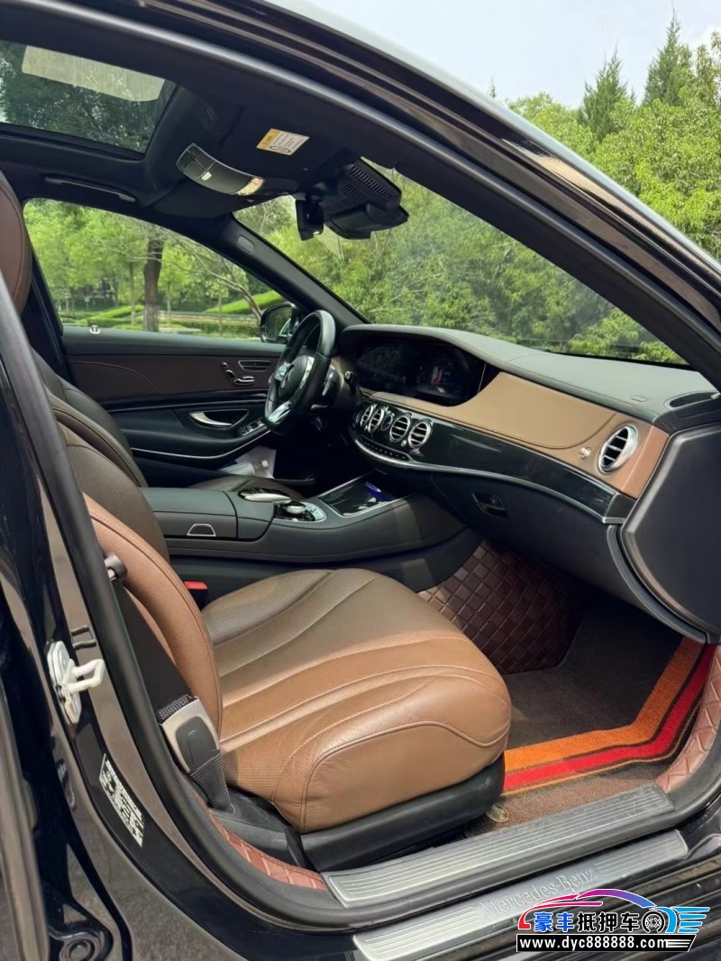 18年奔驰S轿车抵押车出售