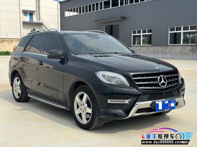 14年奔驰ML轿车抵押车出售