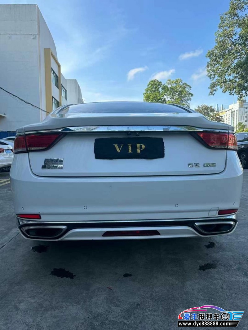 19年吉利博瑞轿车抵押车出售