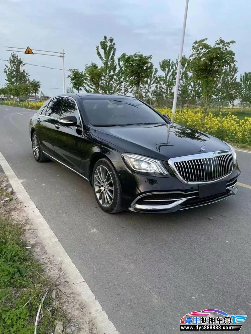 17年奔驰S轿车抵押车出售