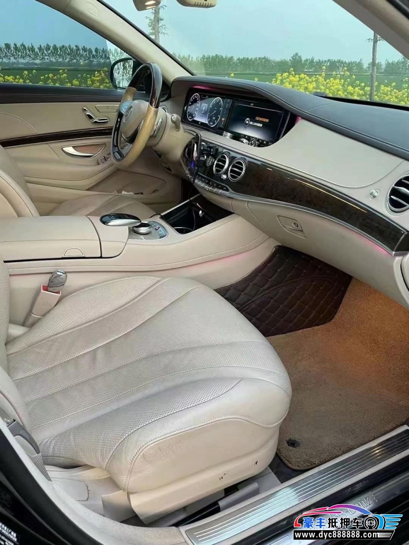 17年奔驰S轿车抵押车出售