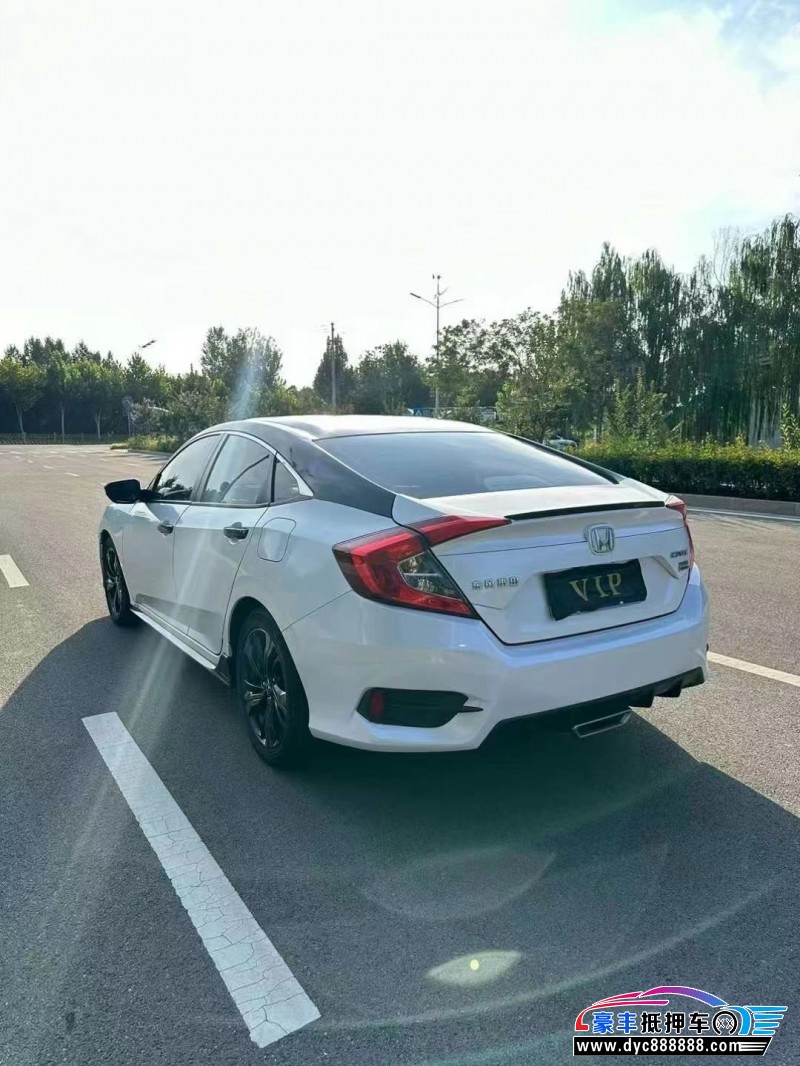 19年本田思域轿车抵押车出售