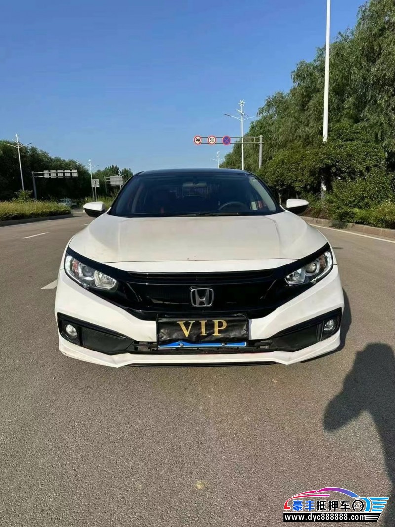19年本田思域轿车抵押车出售