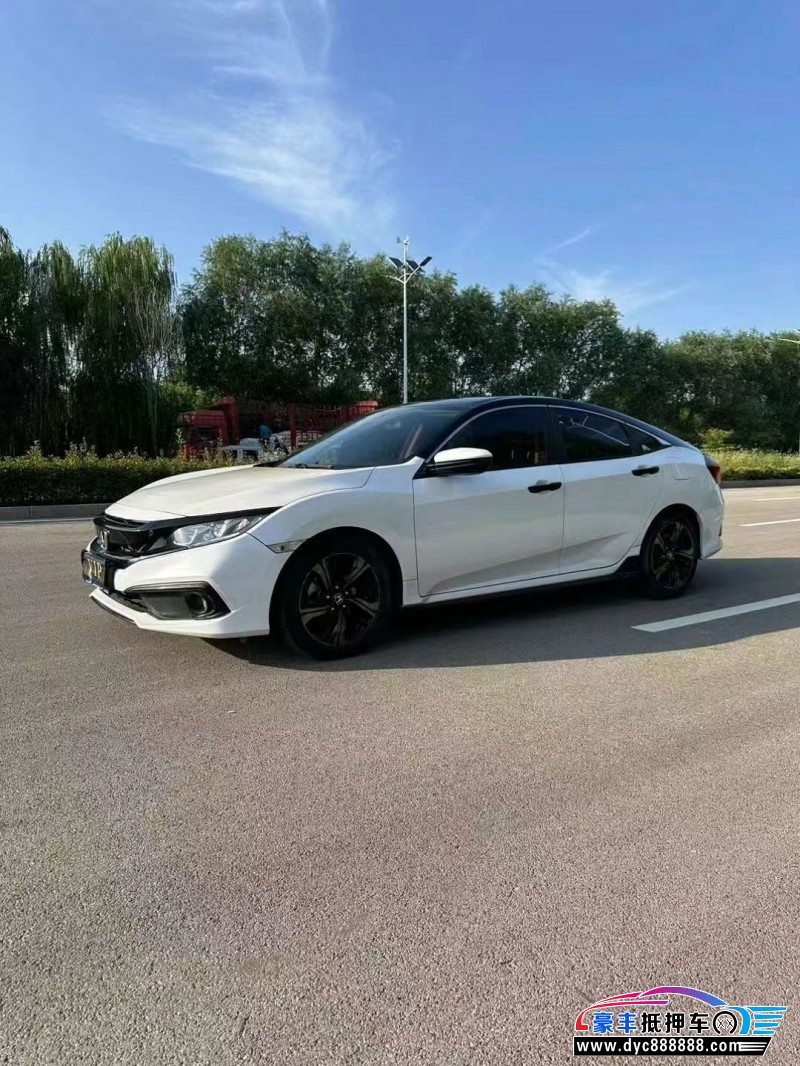 19年本田思域轿车抵押车出售