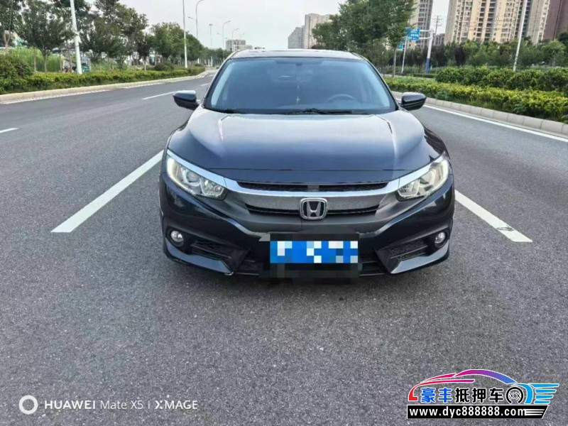 19年本田思域轿车抵押车出售