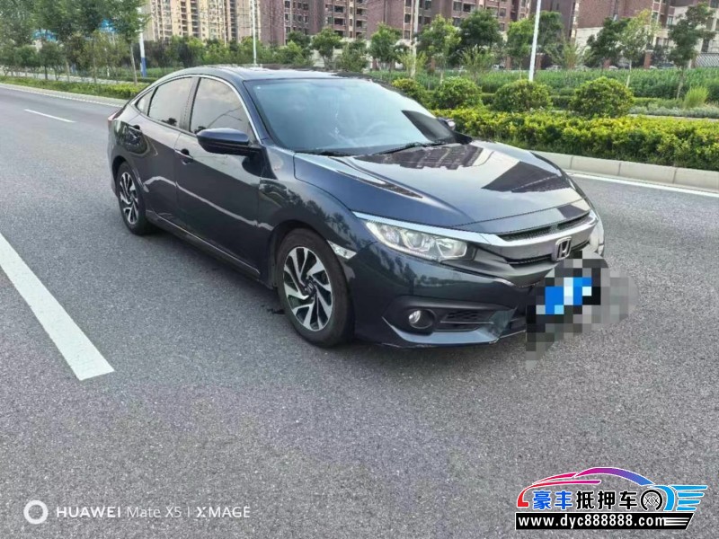 19年本田思域轿车抵押车出售