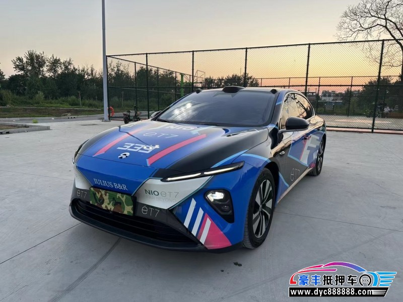 23年蔚来ET7轿车抵押车出售
