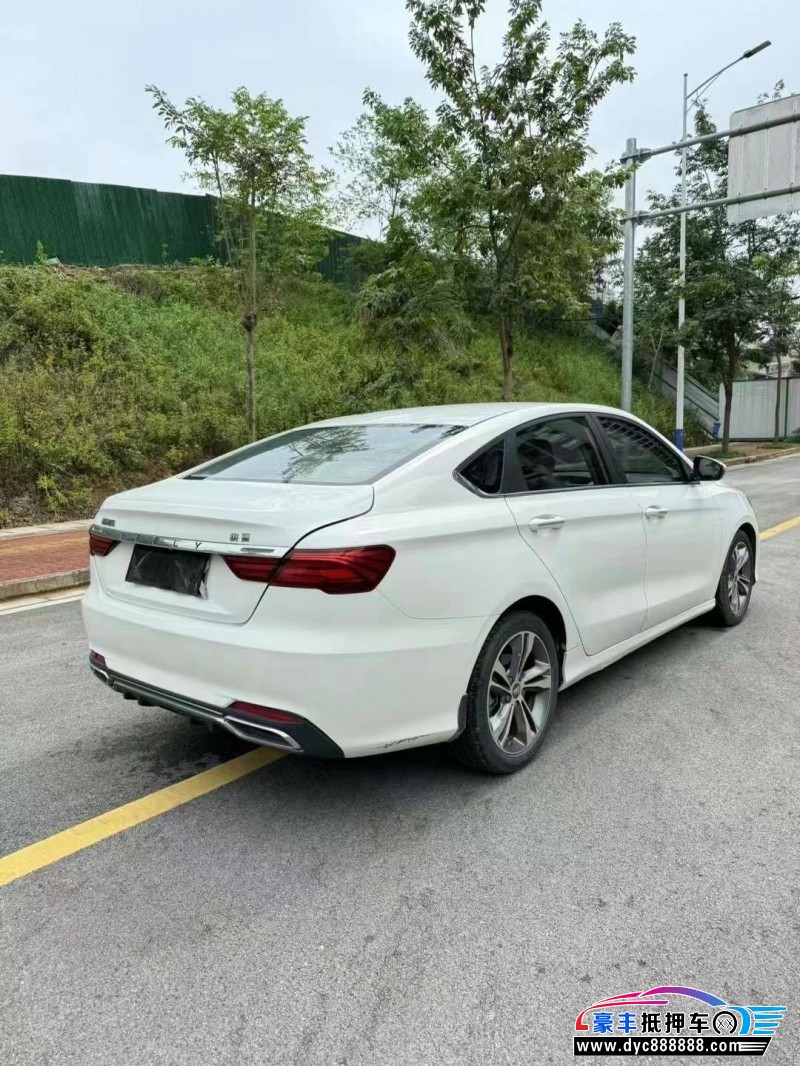 19年吉利缤瑞轿车抵押车出售