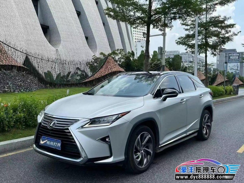19年雷克萨斯RX轿车抵押车出售