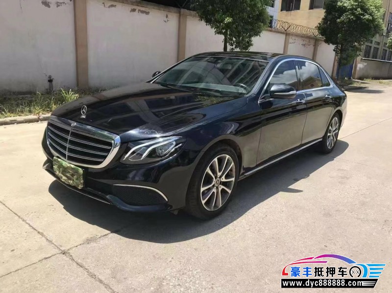19年奔驰E轿车抵押车出售