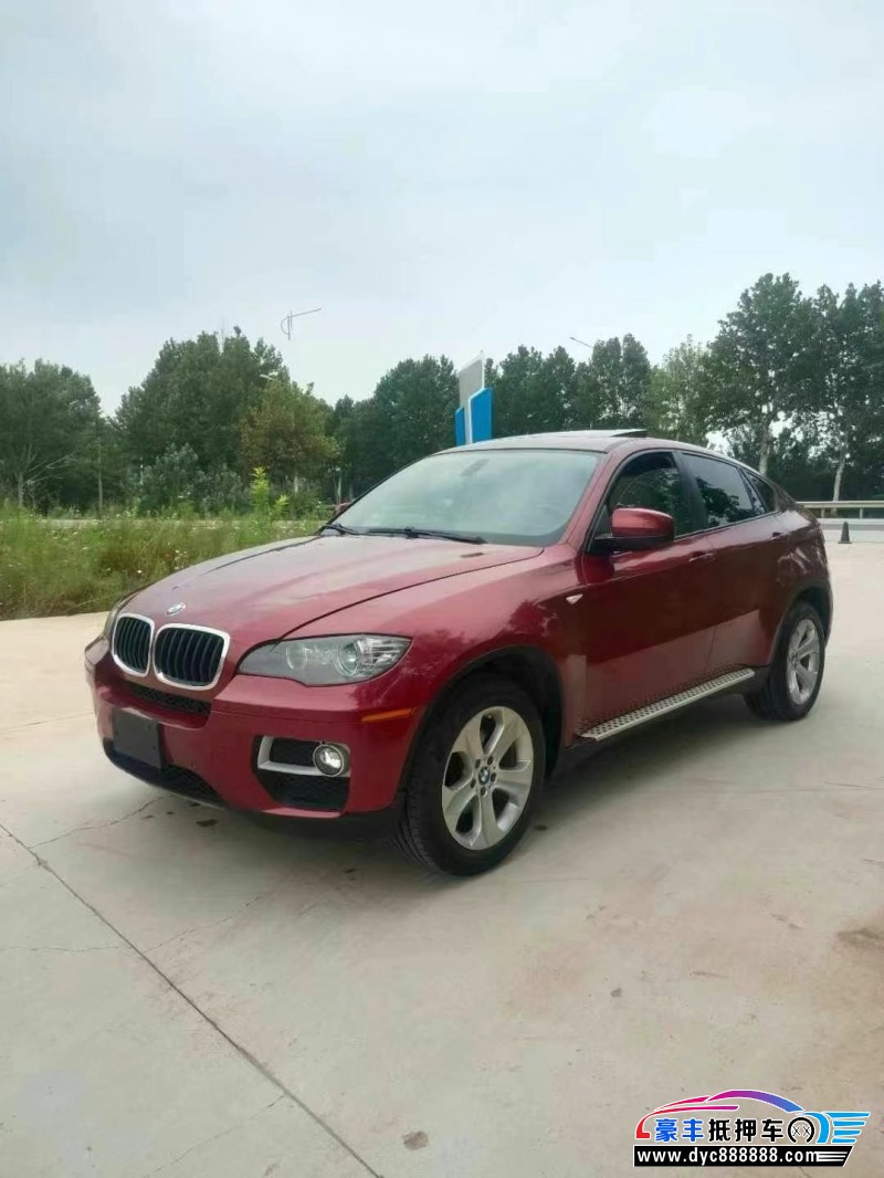 12年宝马X6轿车抵押车出售