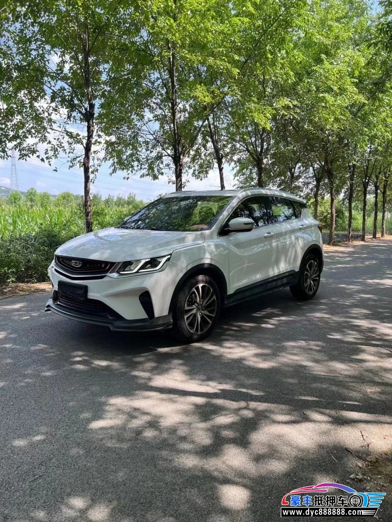 19年吉利缤越轿车抵押车出售