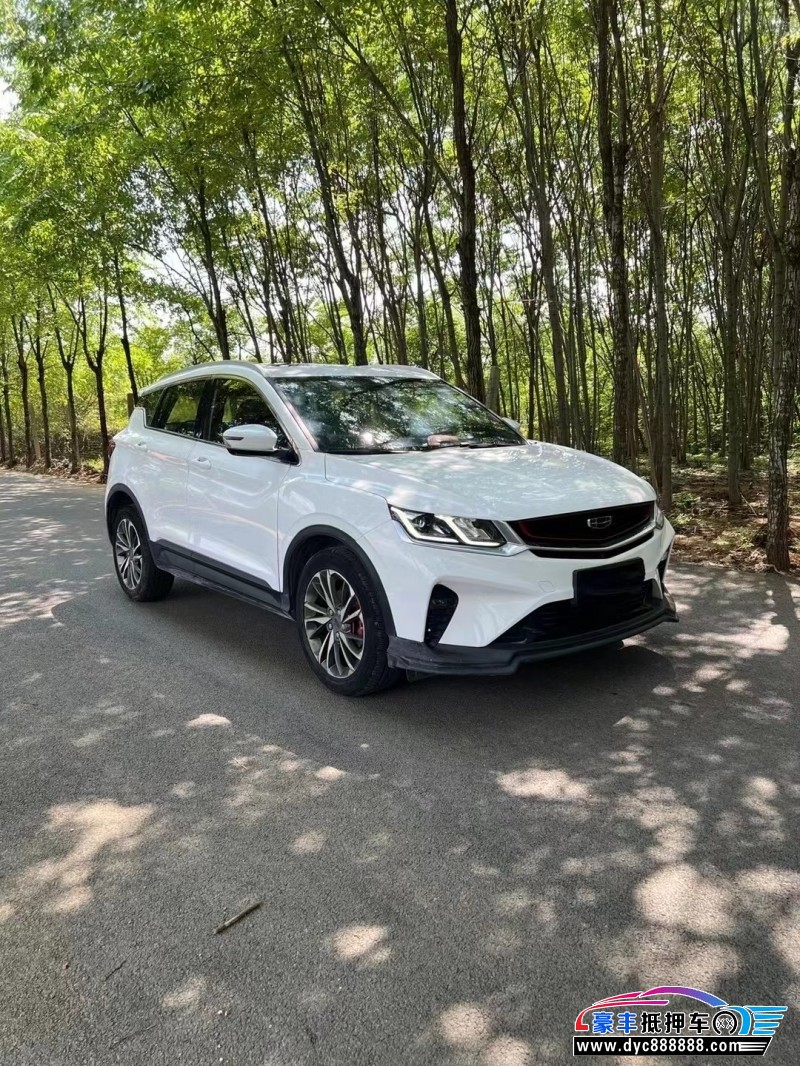 19年吉利缤越轿车抵押车出售