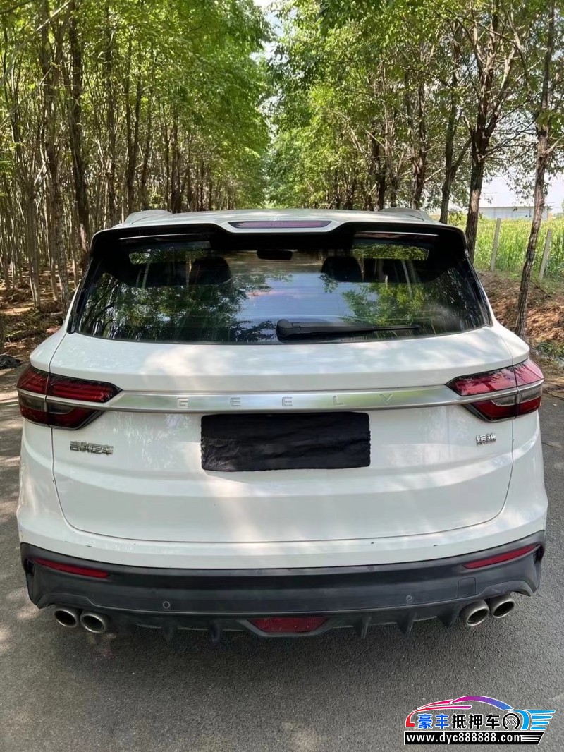 19年吉利缤越轿车抵押车出售