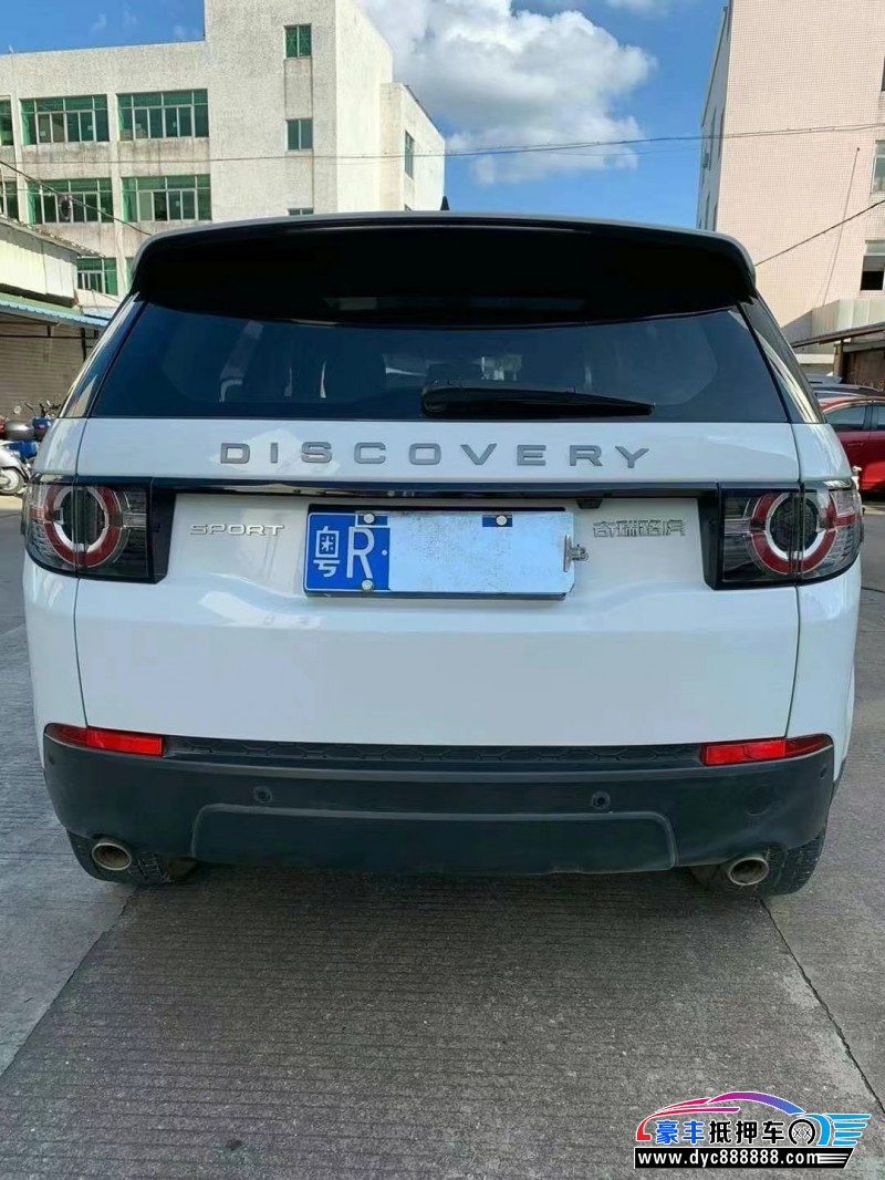 19年路虎发现神行轿车抵押车出售