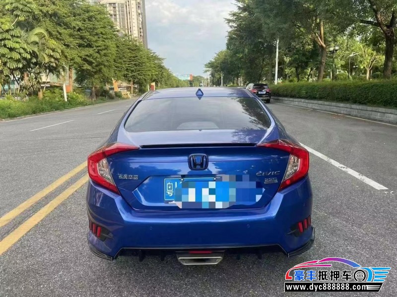 21年本田思域轿车抵押车出售