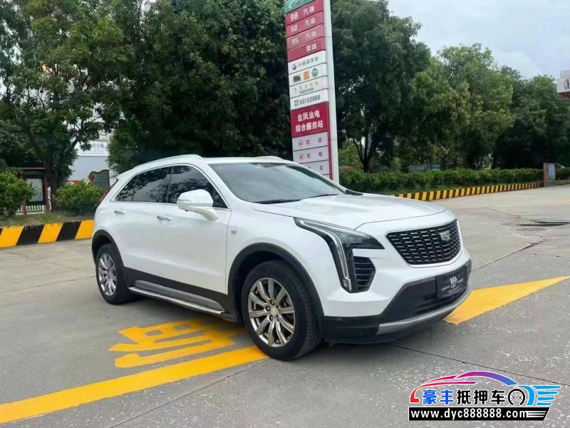 19年凯迪拉克XT4轿车抵押车出售