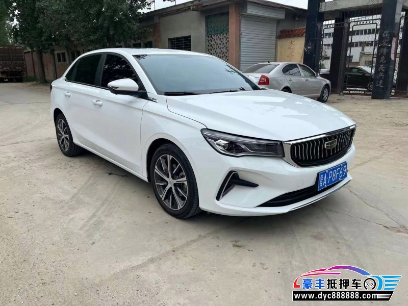 23年吉利帝豪轿车抵押车出售