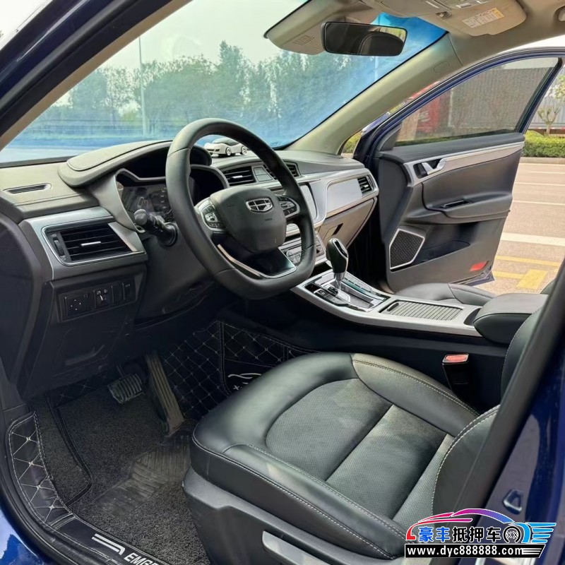 19年吉利帝豪轿车抵押车出售